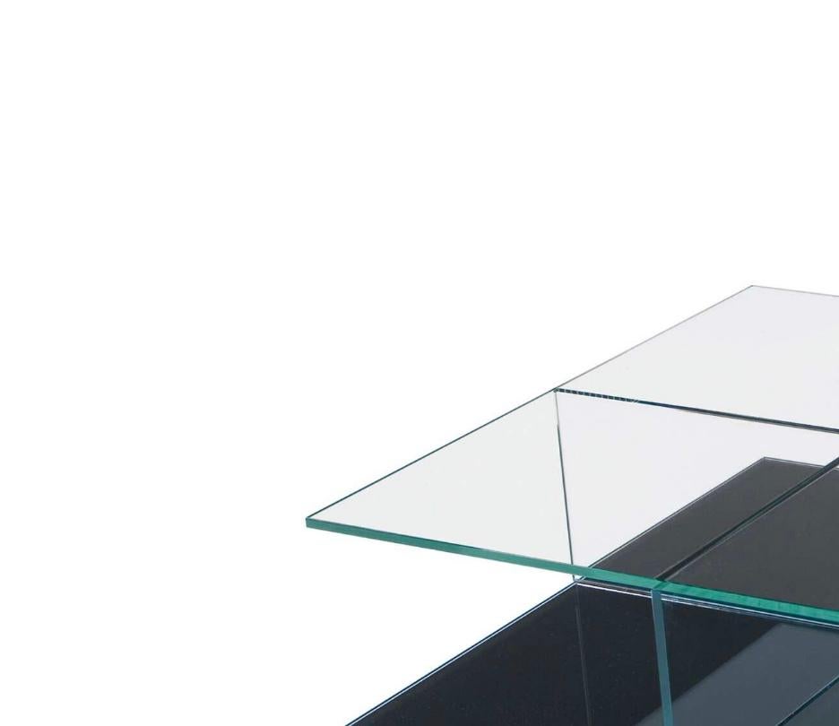 Piero Lissoni Set aus zwei niedrigen Mex-Tischen für Cassina (Moderne der Mitte des Jahrhunderts) im Angebot