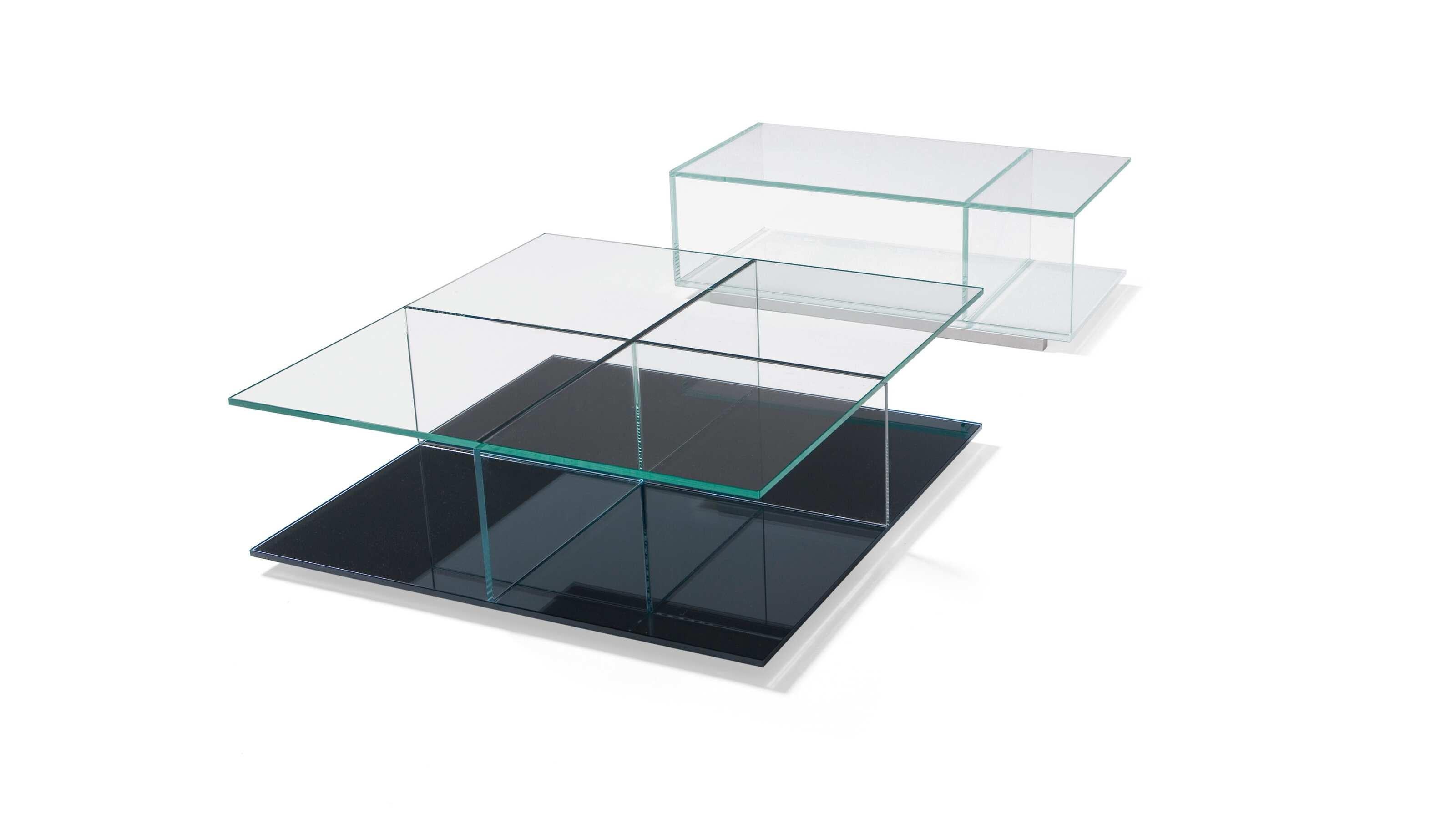 Piero Lissoni Set aus zwei niedrigen Mex-Tischen für Cassina (Französisch) im Angebot