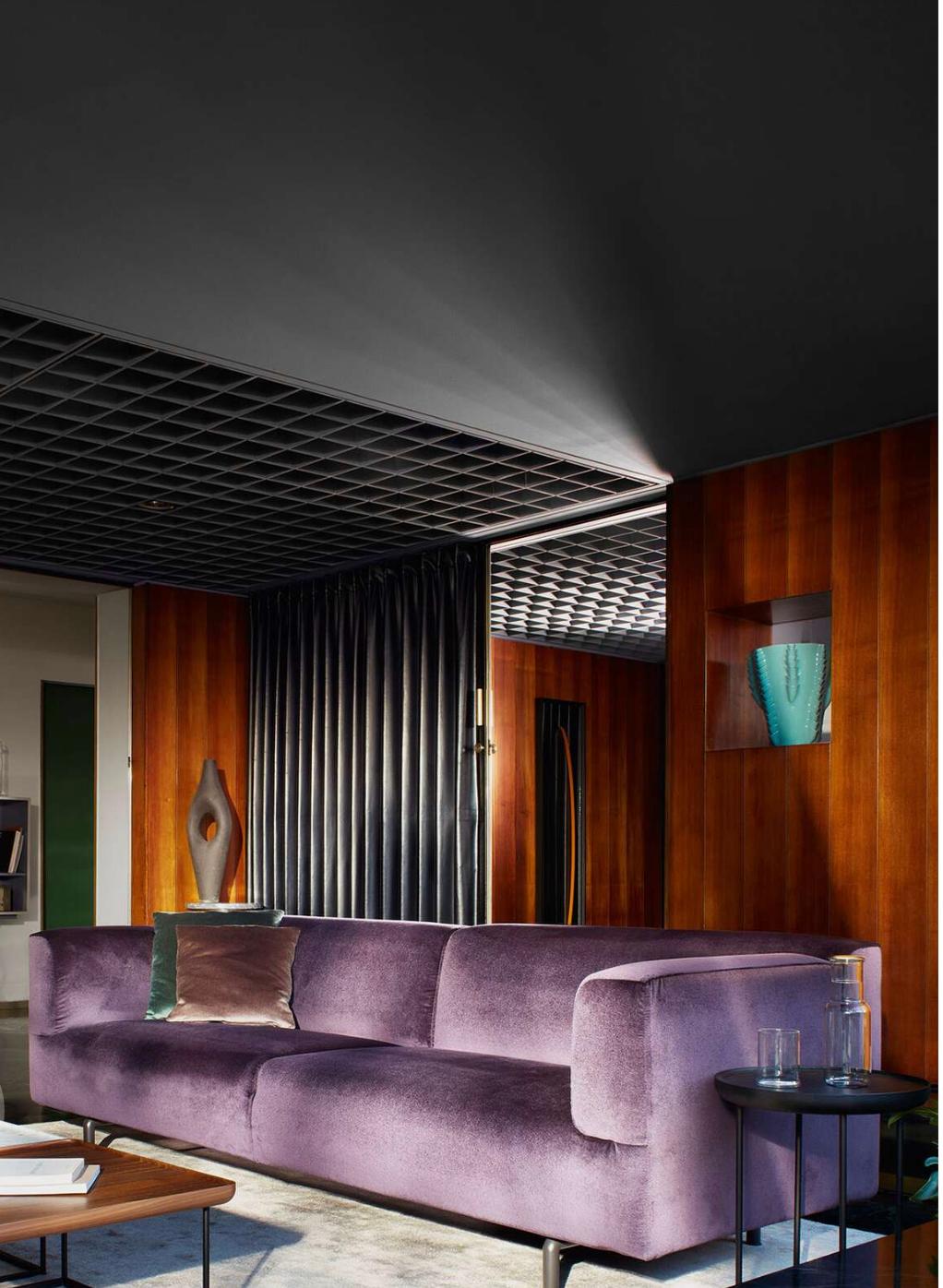 Zweisitzer-Sofa mit Fuß von Piero Lissoni für Cassina im Angebot 3