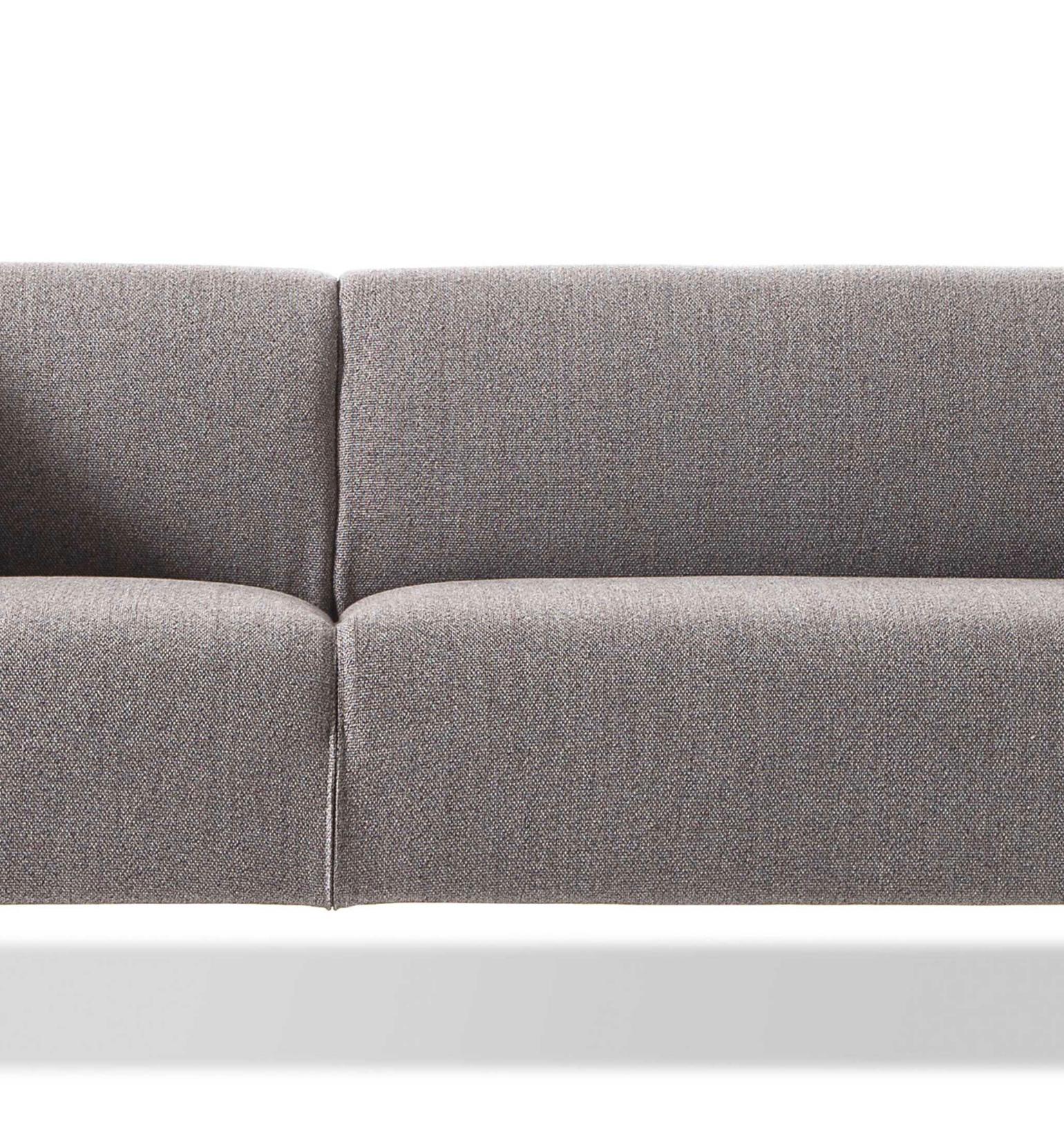 Zweisitzer-Sofa mit Fuß von Piero Lissoni für Cassina (Aluminium) im Angebot