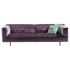 Piero Lissoni Two Seater Met Sofa For Cassina