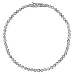 Piero Milano 1,50ctw Diamant-Tennis-Armband 18k Weißgold 7,25"