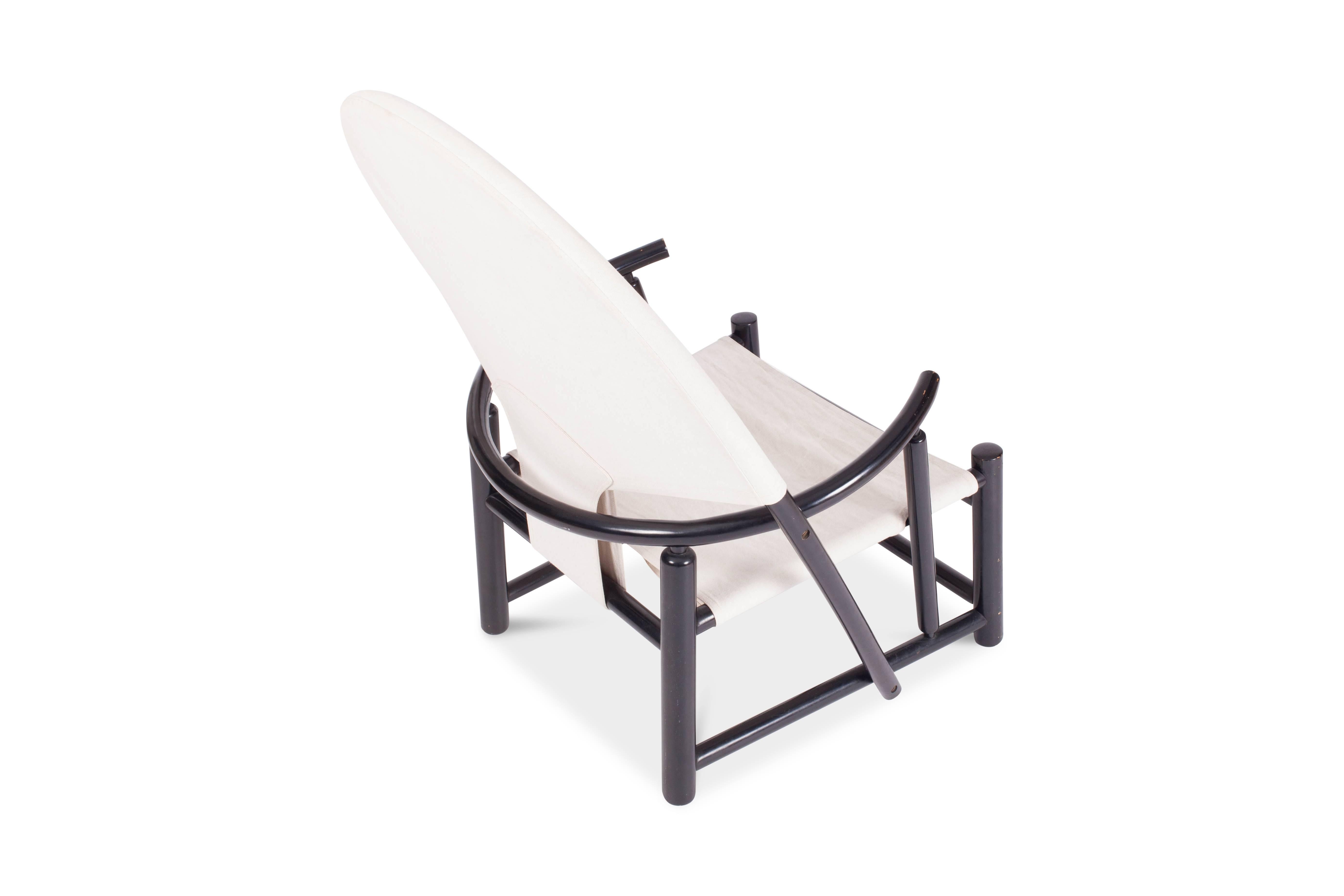 Italian Piero Palace & Werther Toffoloni “Hoop” Lounge Chair