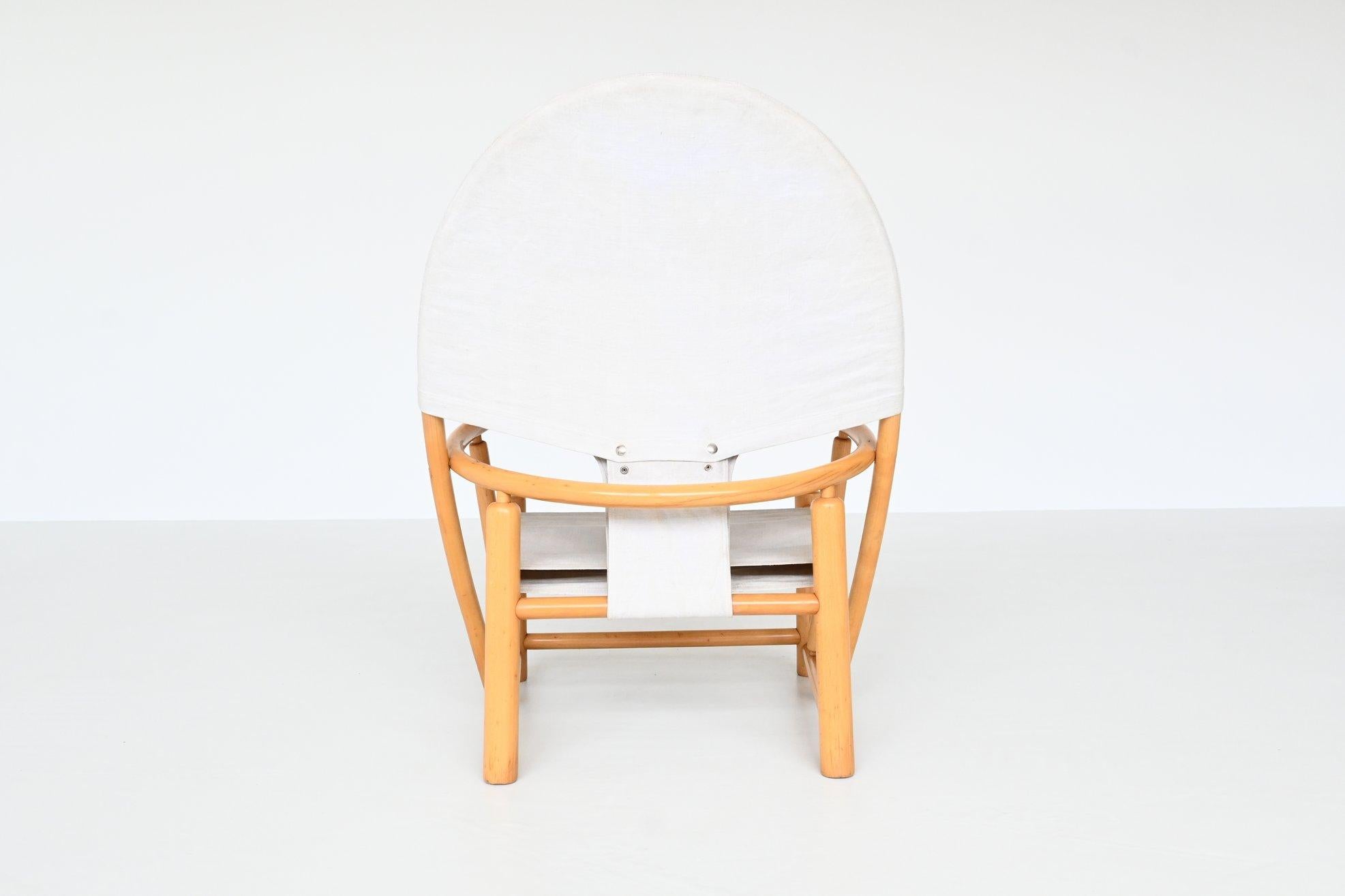 Italian Piero Palange and Werther Toffoloni G23 Hoop Chair Germa, Italy, 1972