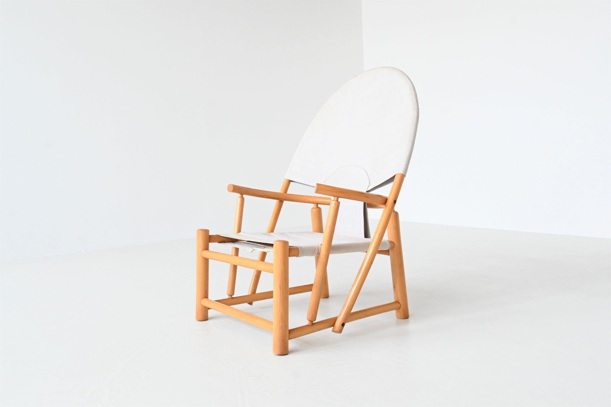 Piero Palange and Werther Toffoloni G23 Hoop Chair Germa, Italy, 1972 In Good Condition In Etten-Leur, NL