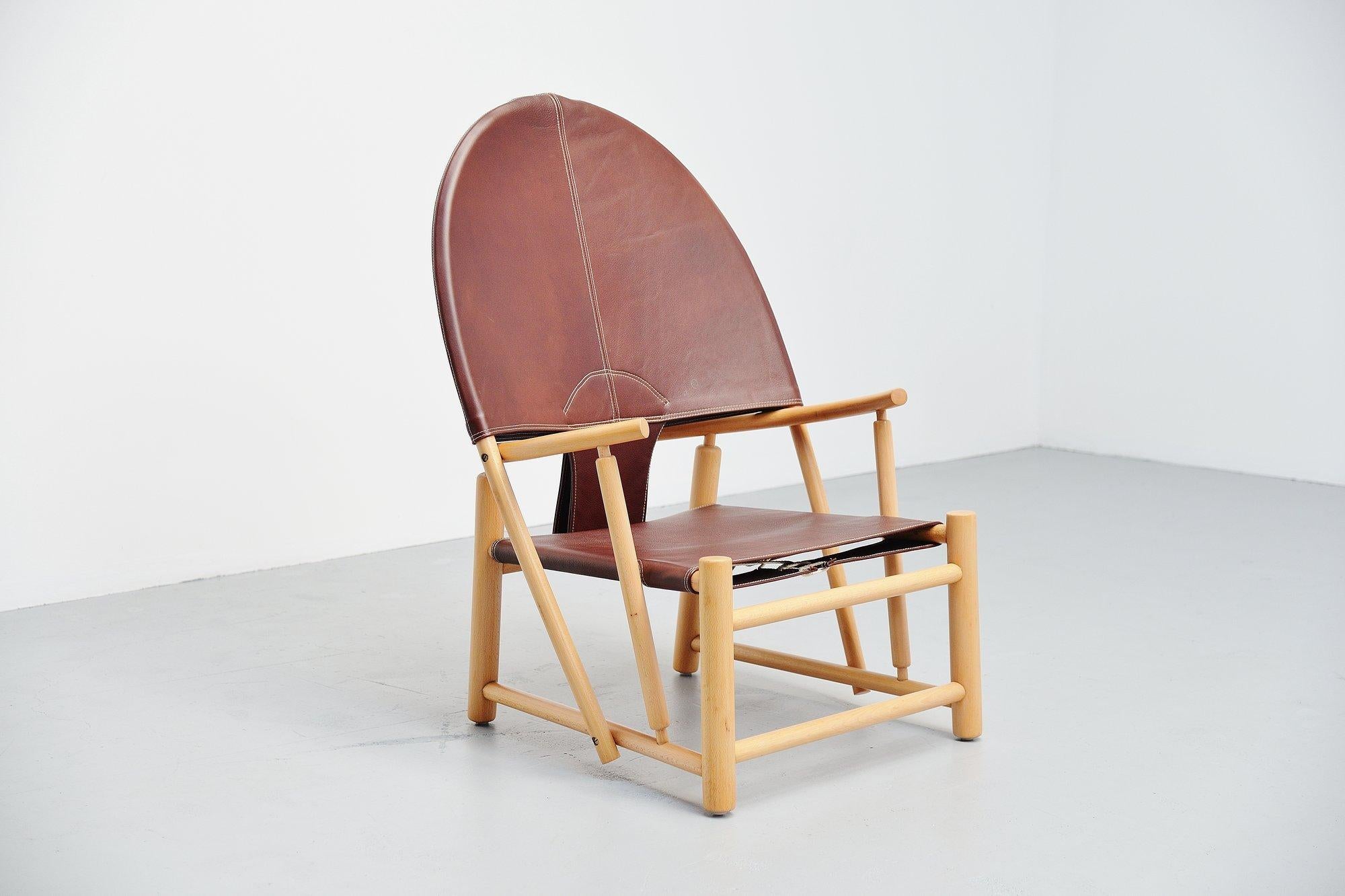 Late 20th Century Piero Palange and Werther Toffoloni Hoop Chair Italy, 1970