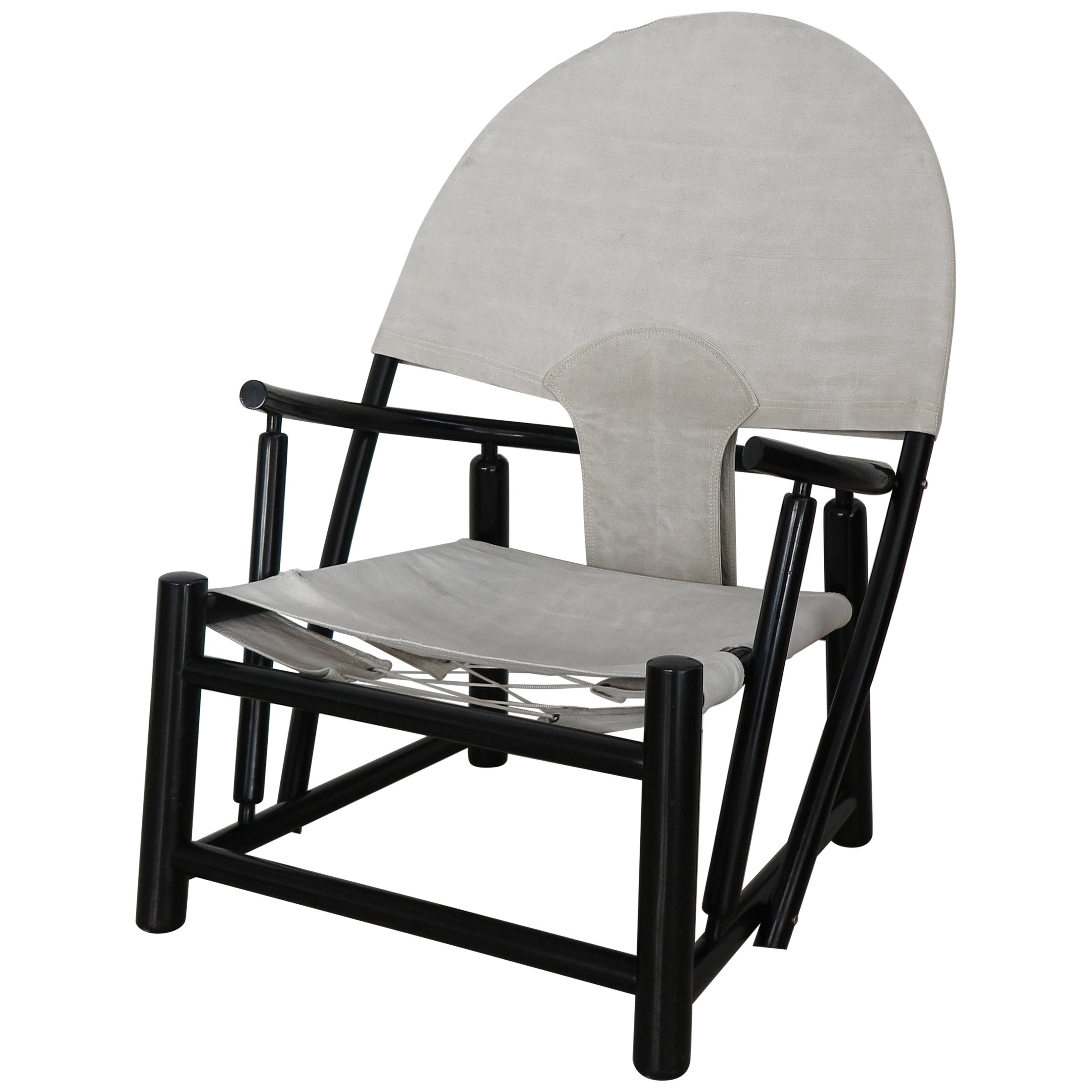 Piero Palange & Werther Toffoloni for Germa "G23 Hoop" Armchair, Italy 1970s For Sale