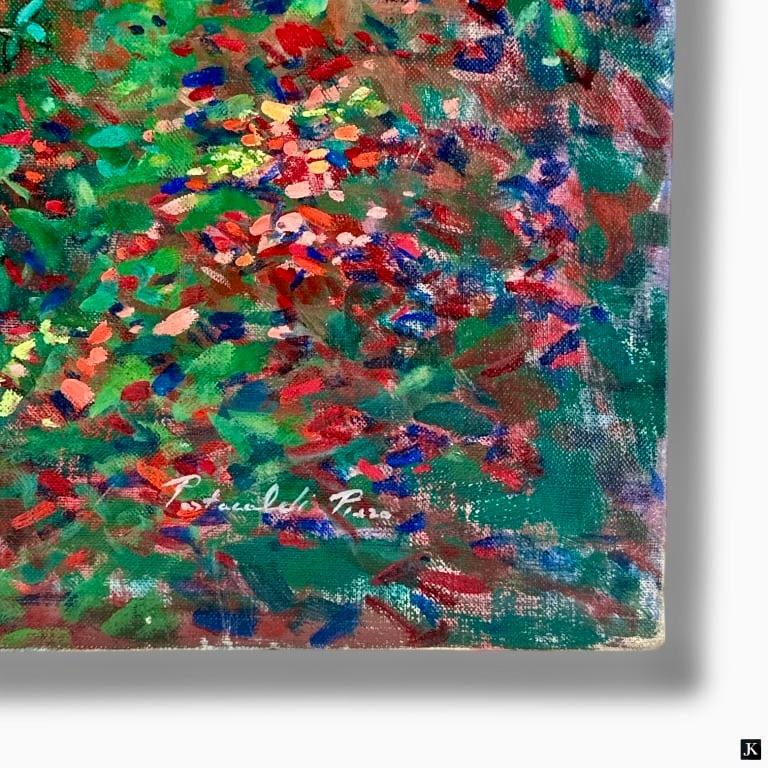 Paisaje Forestal - Painting Posimpresionista de Piero Pastacaldi 
