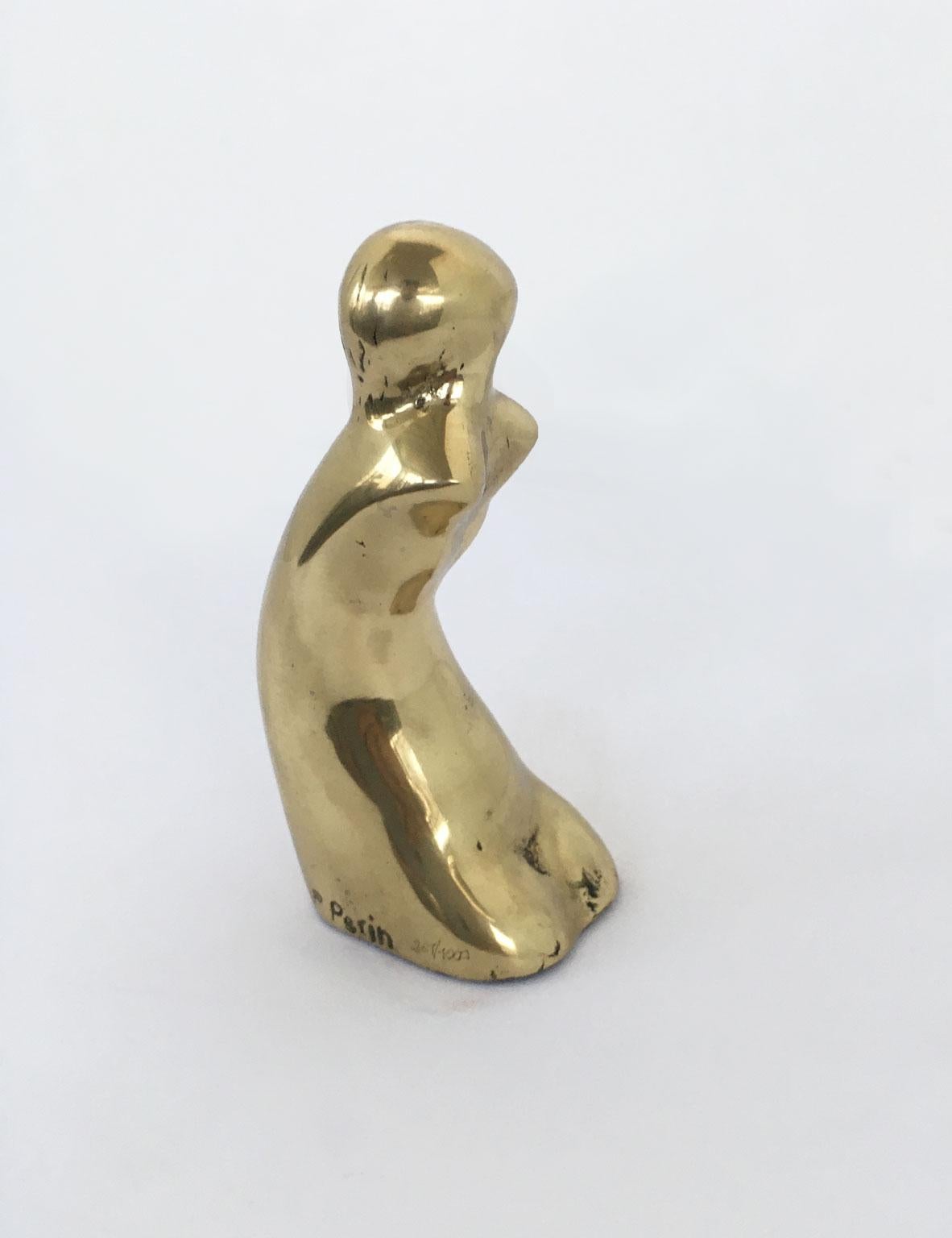 1980 Italia Scultura astratta in bronzo di Pietro Perin Figura in vendita 8
