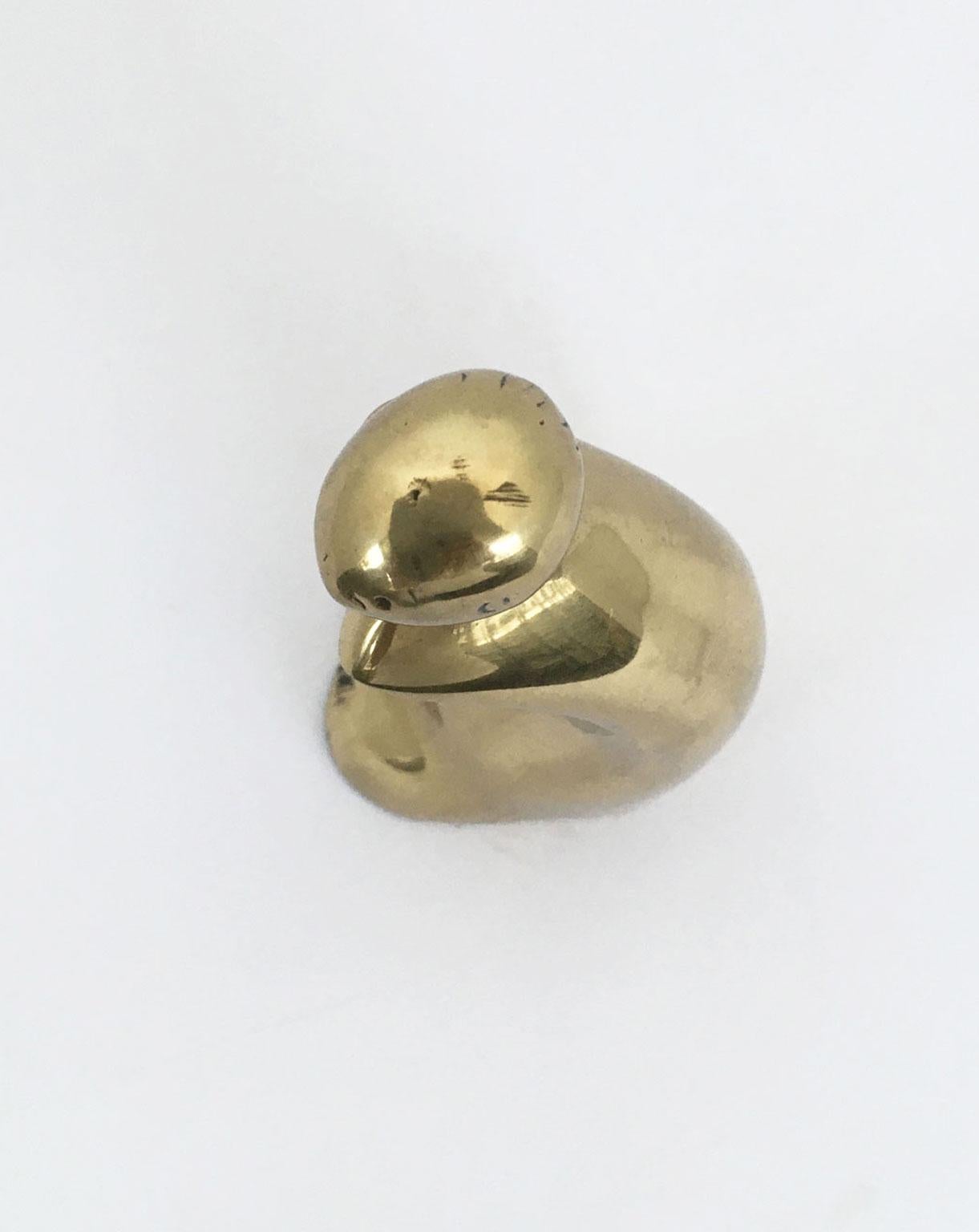 1980 Italia Scultura astratta in bronzo di Pietro Perin Figura in vendita 4