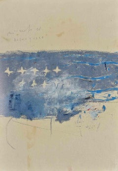 Atelier dei Mari e dei Venti - Lithograph by Piero Pizzi Cannella - 2000