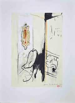 Bonjour Matisse - Lithograph by Piero Pizzi Cannella - 2007