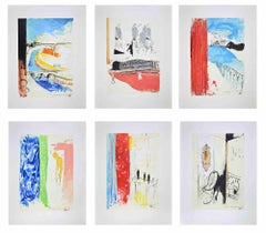 Bonjour Matisse - Lithograph by Piero Pizzi Cannella - 2007