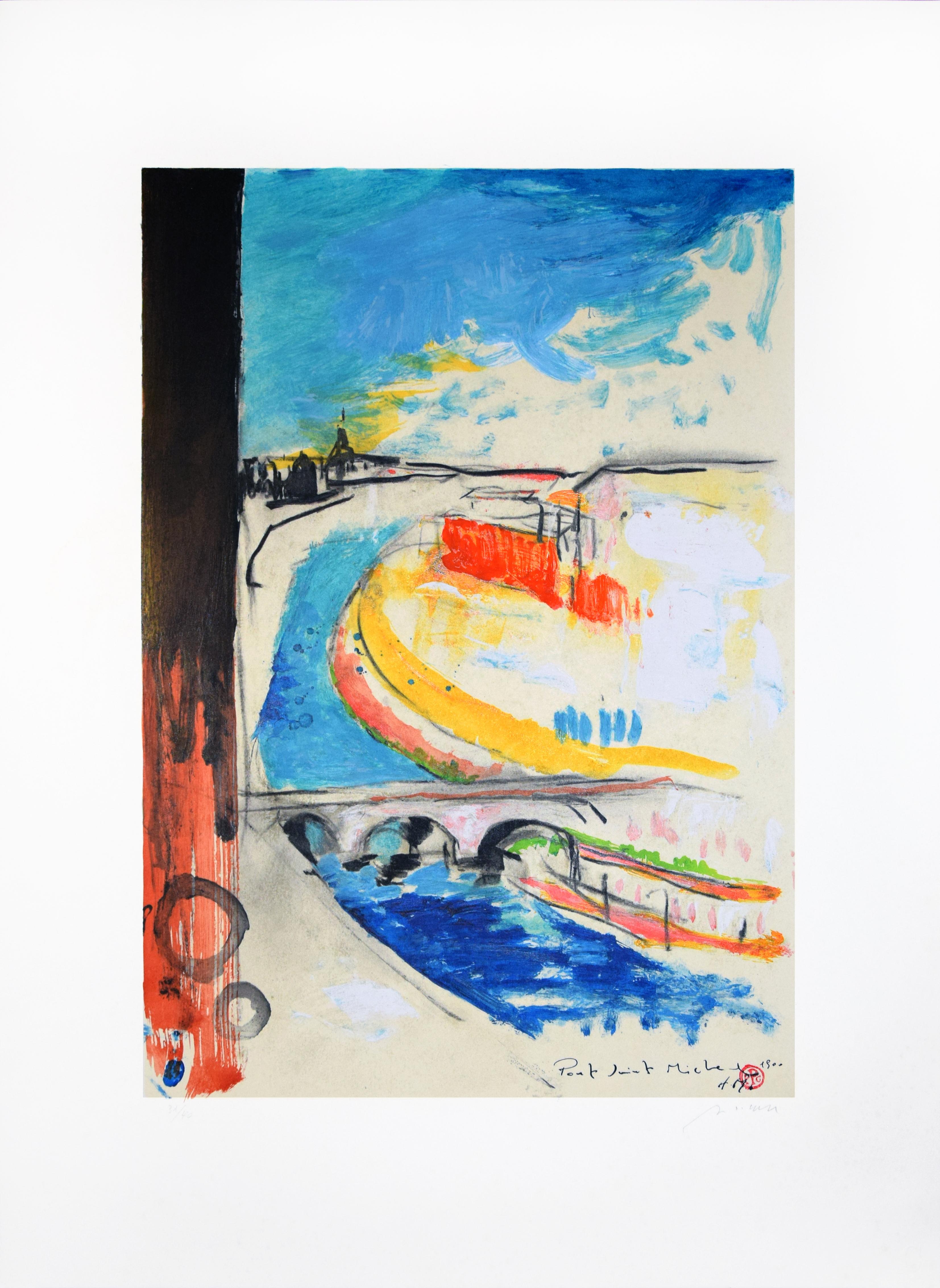 Bonjour Matisse - Cartera original de 5 litografías de Piero Pizzi Cannella-2007 en venta 10