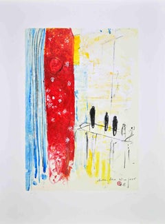 Bonjour Matisse - Serie di litografie di Piero Pizzi Cannella - 2007
