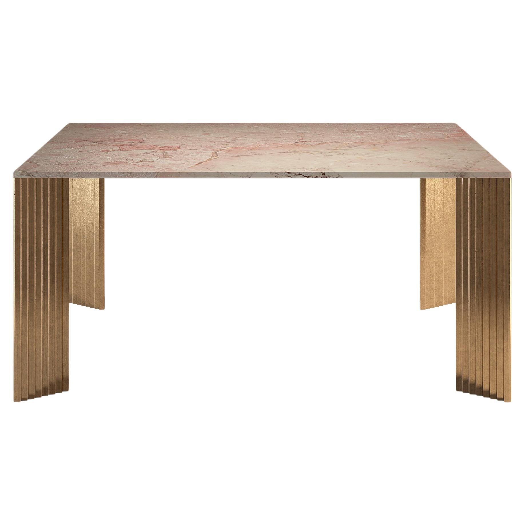 Piero Rosa Tea Dining Table by Fred and Juul For Sale