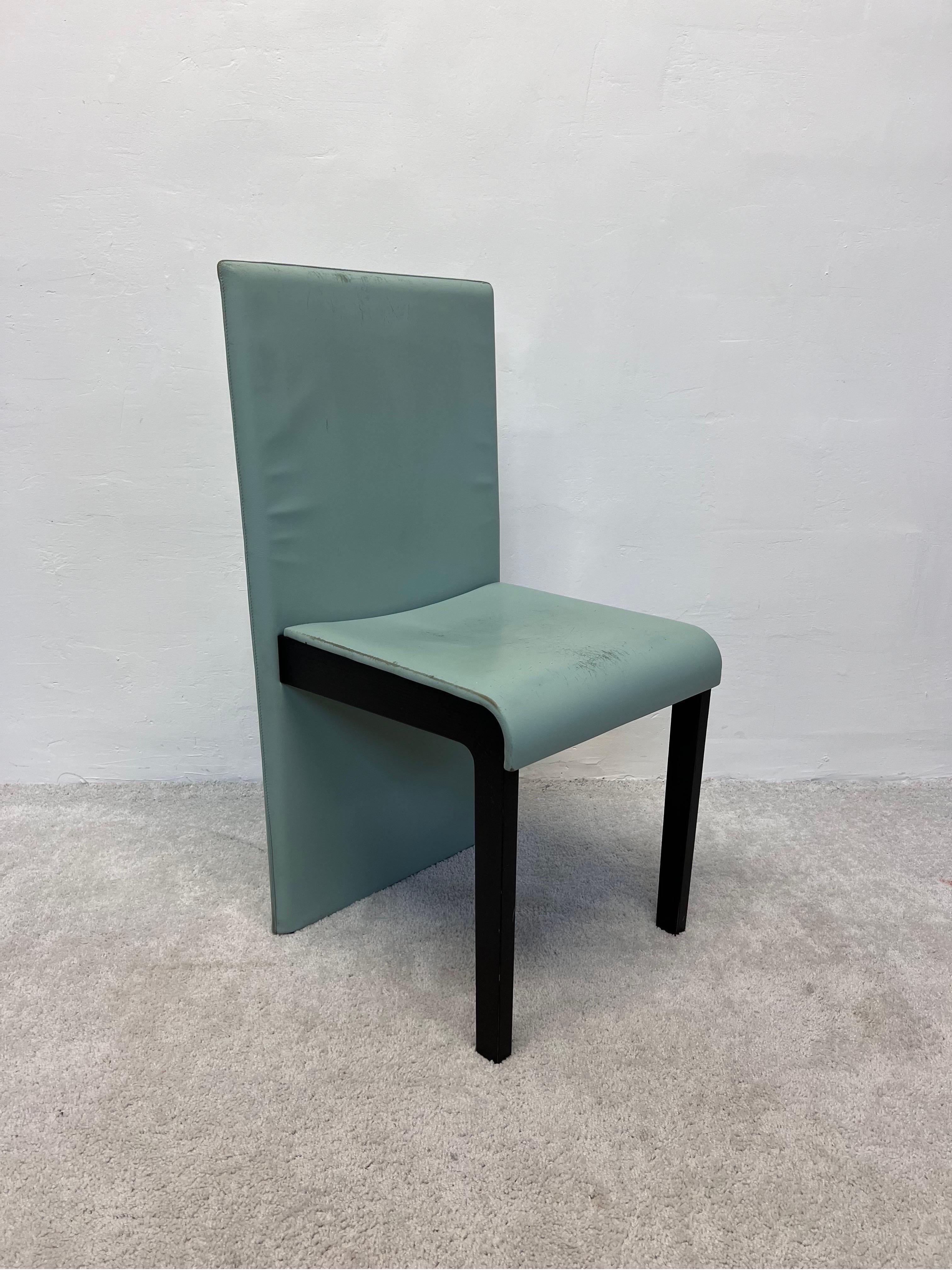 Moderne Chaise «vio » de Piero Sartogo et Nathalie Grenon pour Poltrona Frau en vente