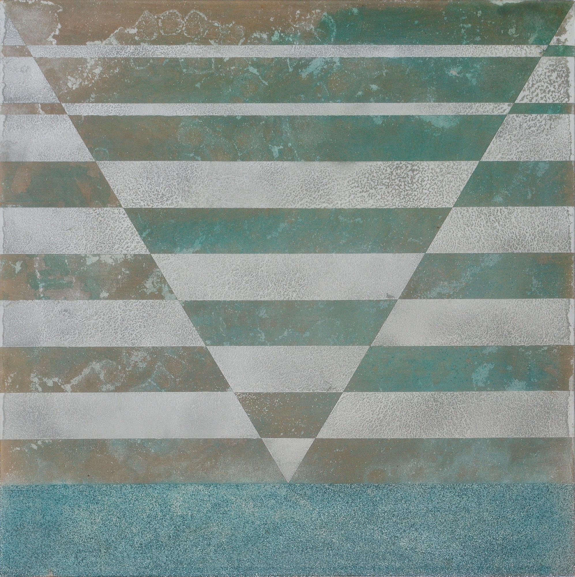 Triangulation - Mixed Media Art by Piero Spadaro
