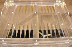 Pierre Acrylic Backgammon Table