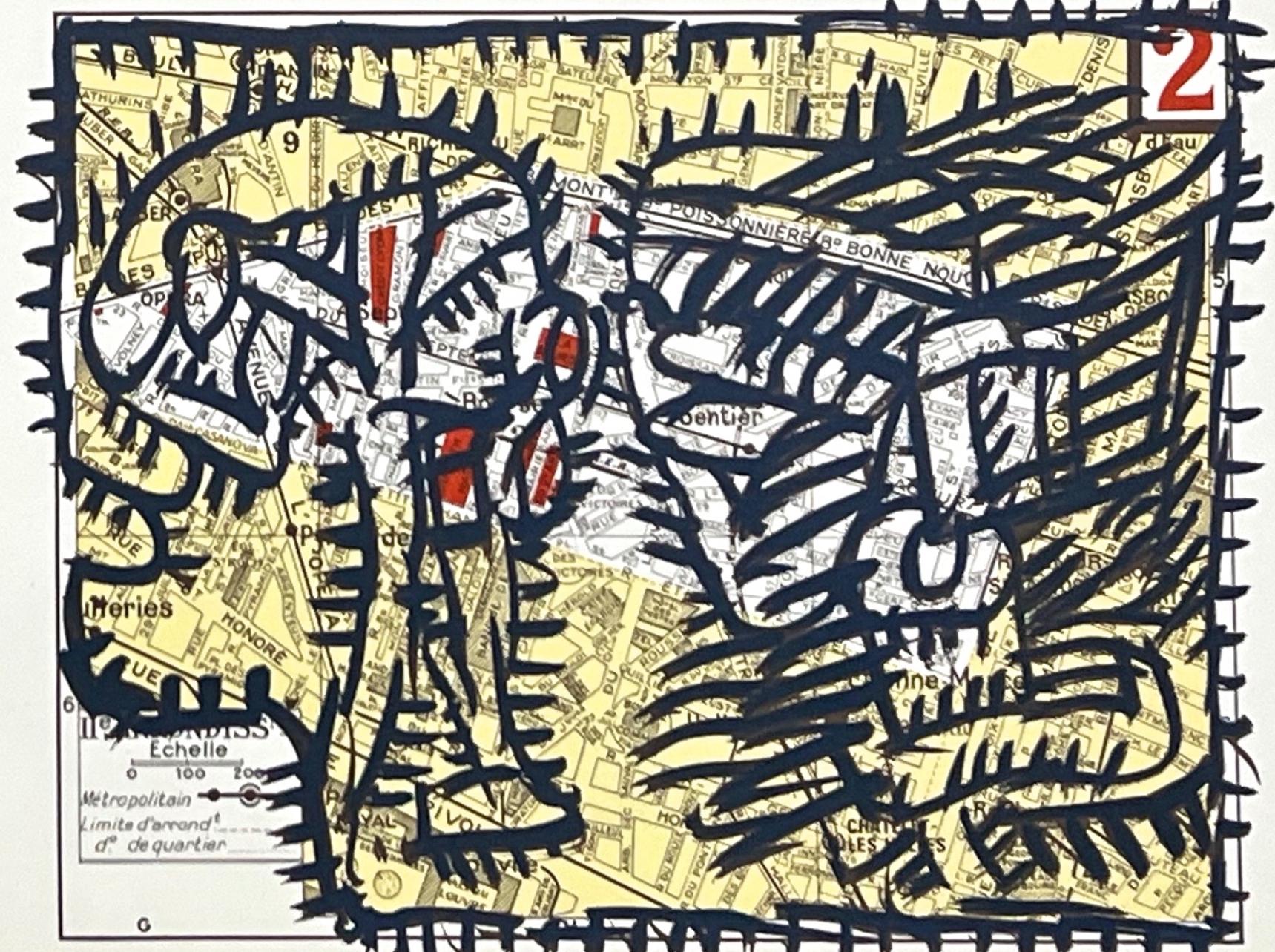 Litografia su carta vélin. Iscrizione: Non firmato e non numerato, come emesso. In buone condizioni, con piega centrale, come da edizione. Note: Da Derrière le miroir, Hommage à Aimé et Marguerite Maeght, n. 250, 1982. Pubblicato da Aimé Maeght,