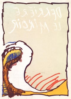 Alechinsky, Composizione, Derrière le miroir (dopo)