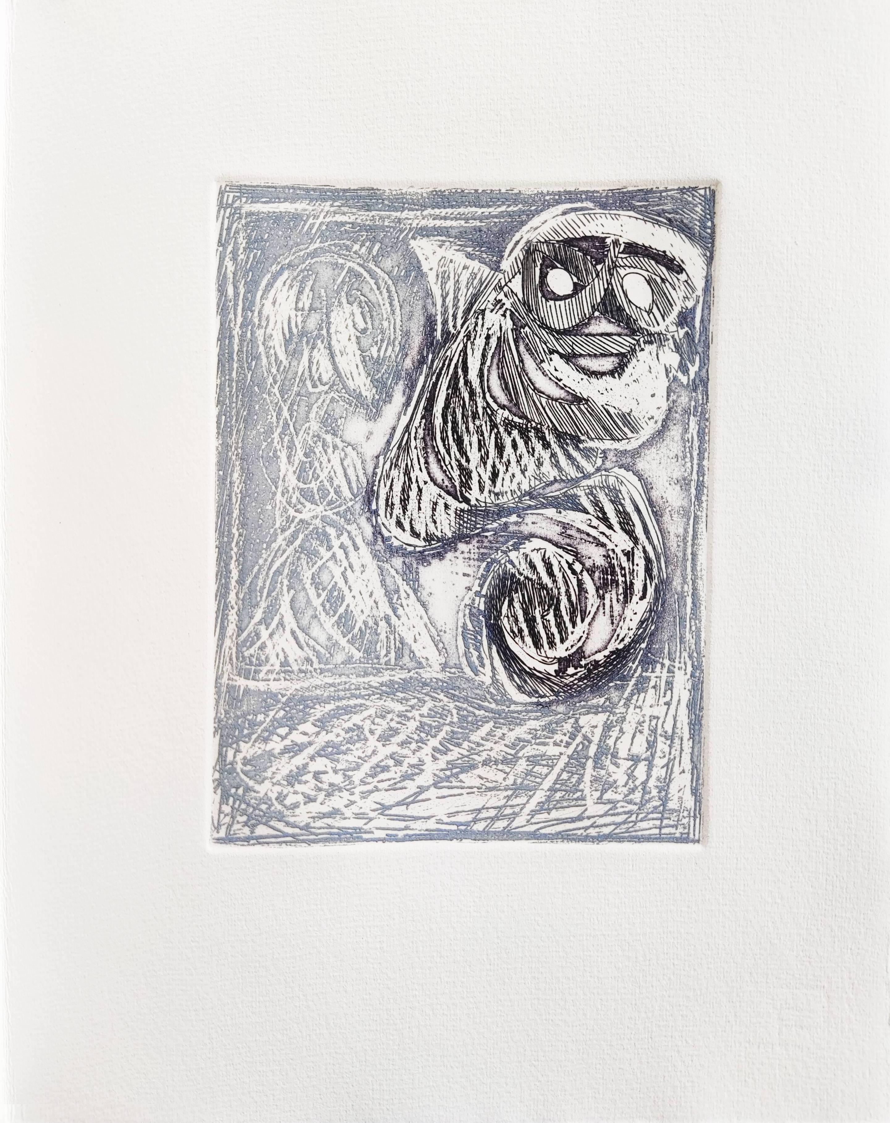 Commentaire de Personnage Lithograph, 1964