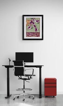 Galactic Flying Objects 1977 Signed Limited Edition Lithograph