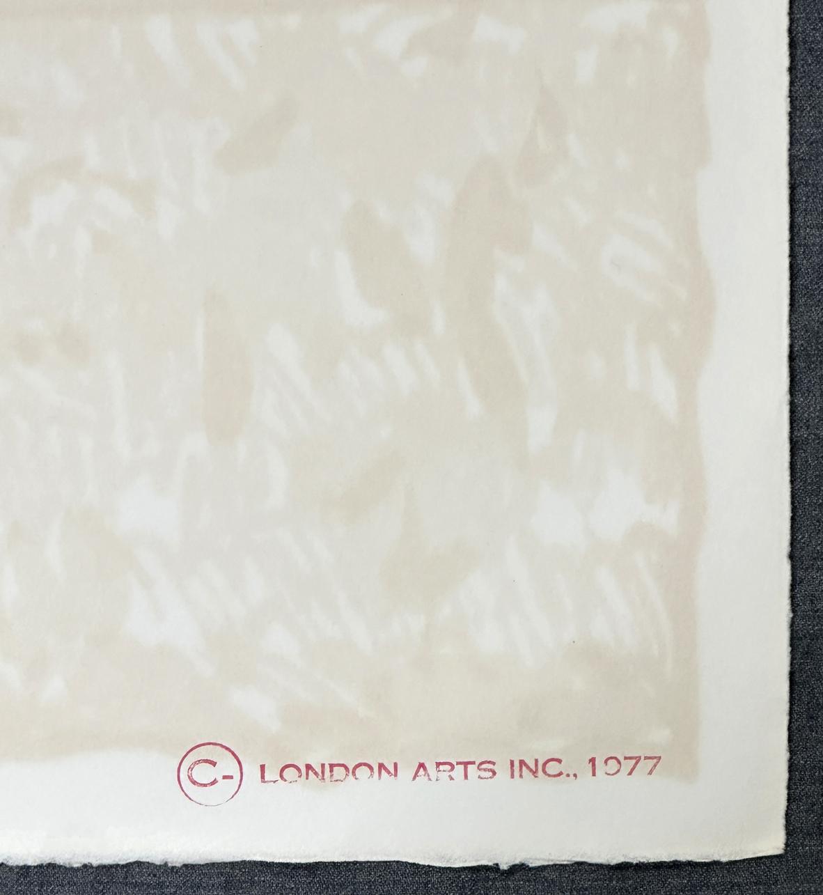 Galactic Flying Objects 1977 Signed Limited Edition Lithograph For Sale 1