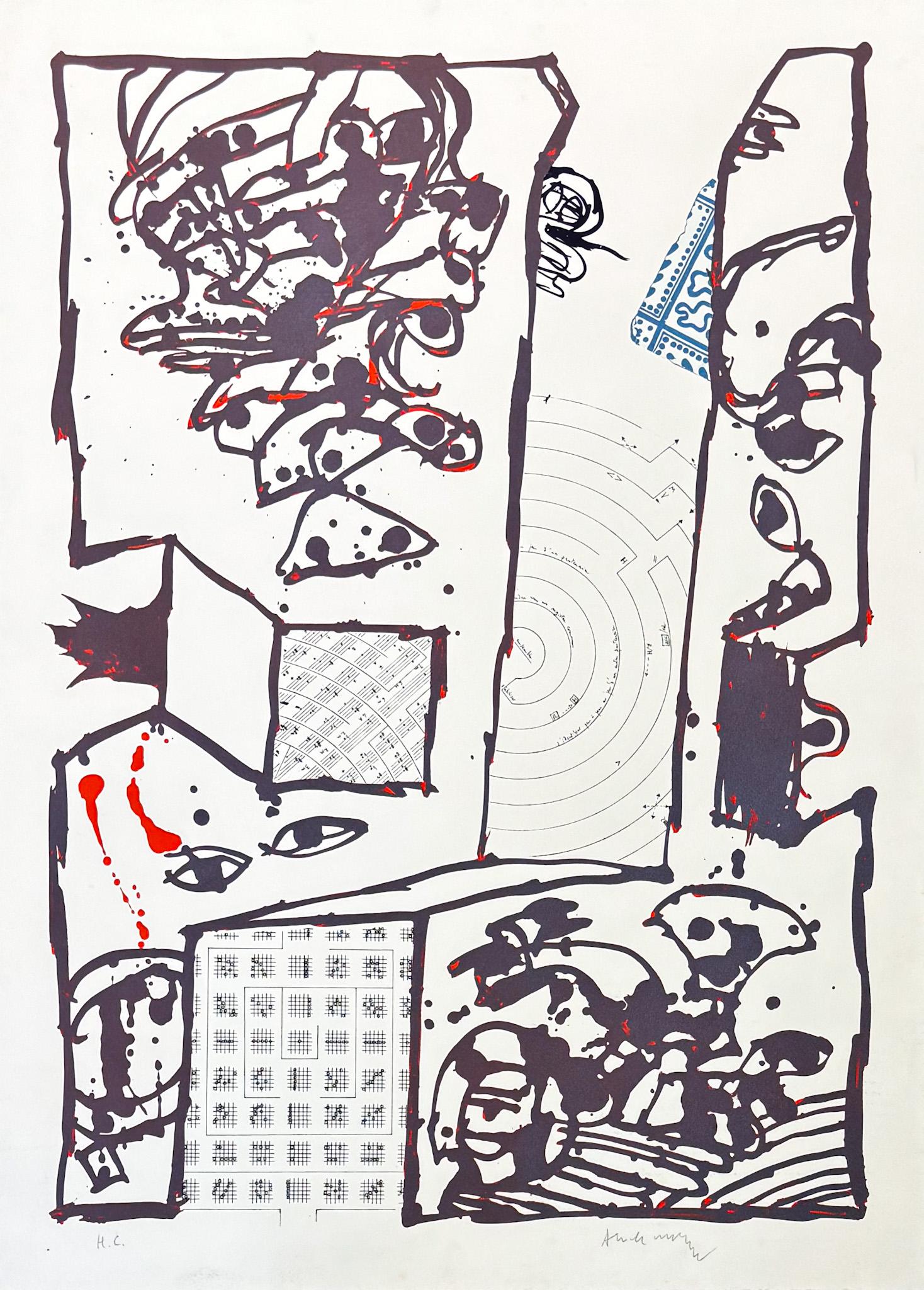 Lithographie en couleurs, éditée en 2001
Edition limitée à 50 exemplairesu2028
Signée au crayon par l'artiste dans le coin inférieur droit et numérotée HC dans le coin inférieur gauche.
u2028Taille du papier : 76,2 x 55,3 cm
Très bonnes