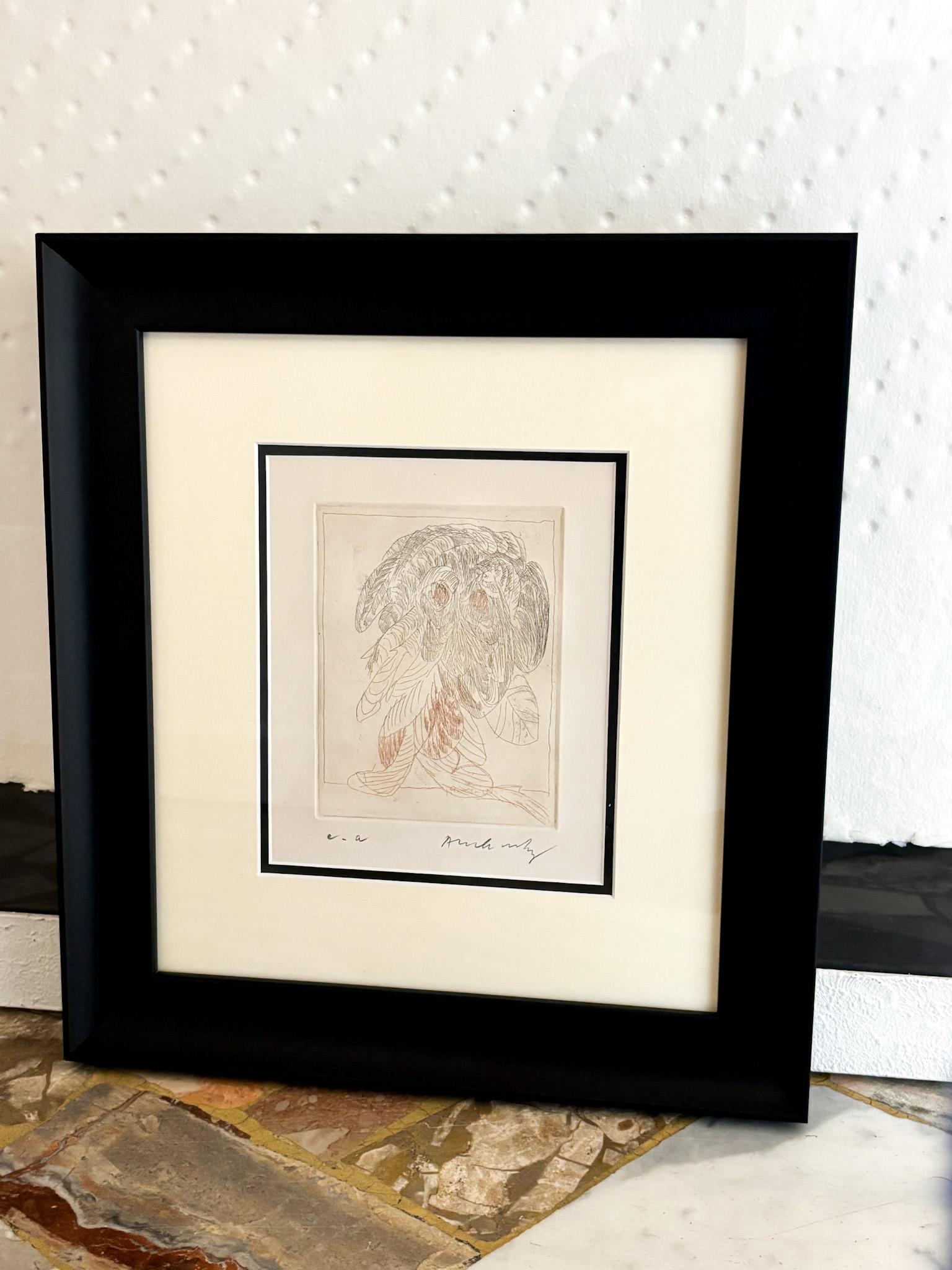 Pierre Alechinsky (1927) - Quelques vieilles lignes - Etching on paper - 1964 For Sale 3