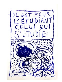 Pierre Alechinsky, Mai 68 Affiche française originale - Mai 68