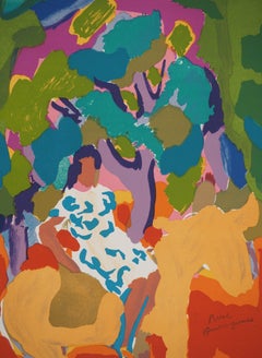 Donkey Ride - Original Lithograph (Gourdon)