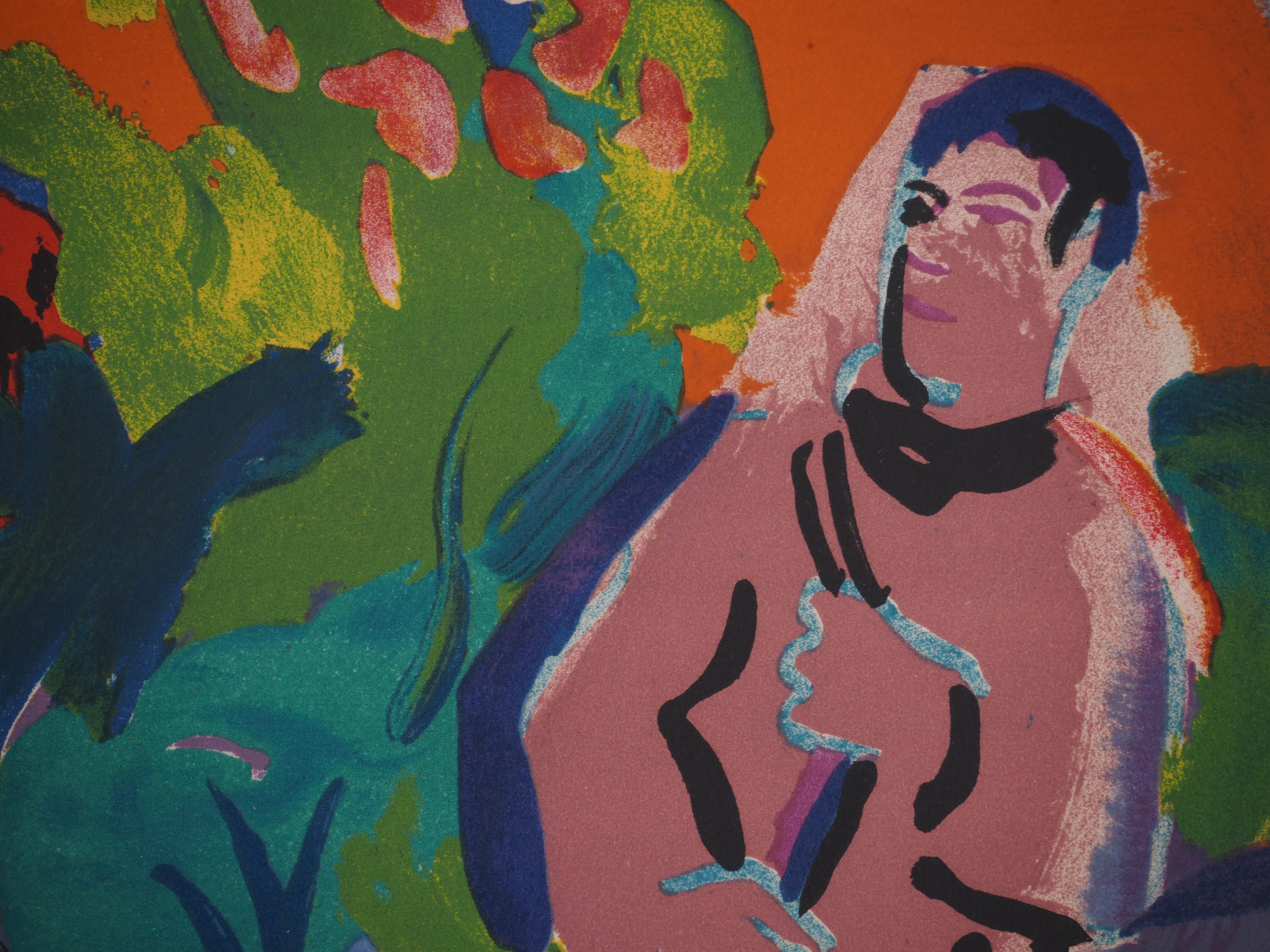 Pierre AMBROGIANI (1907-1985)
Shepperd in the Moutain, 1974

Original Lithograph (Gourdon Workshop)
Signed with the artist's stamp
On vellum 38 x 28 cm (c. 14.9 x 11 in)

Excellent condition