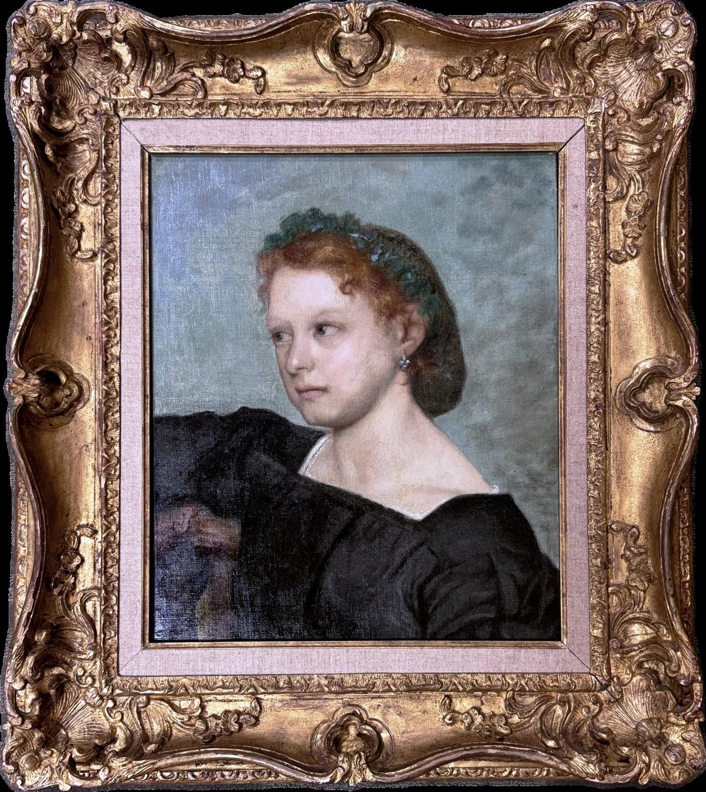 Pierre Auguste Renoir Ritratto di donna - Berthe Poret in vendita 1