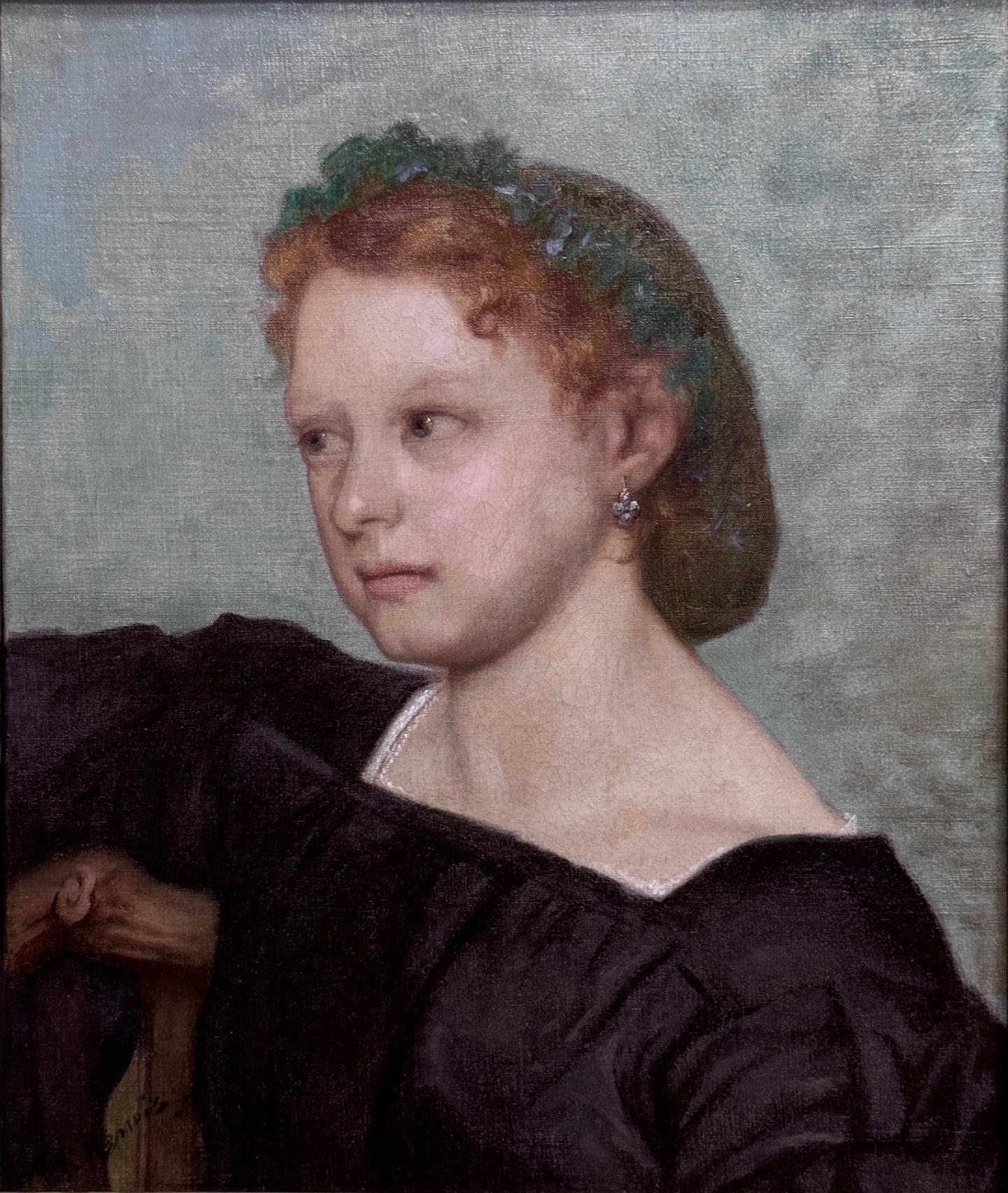 Pierre Auguste Renoir Ritratto di donna - Berthe Poret in vendita 4