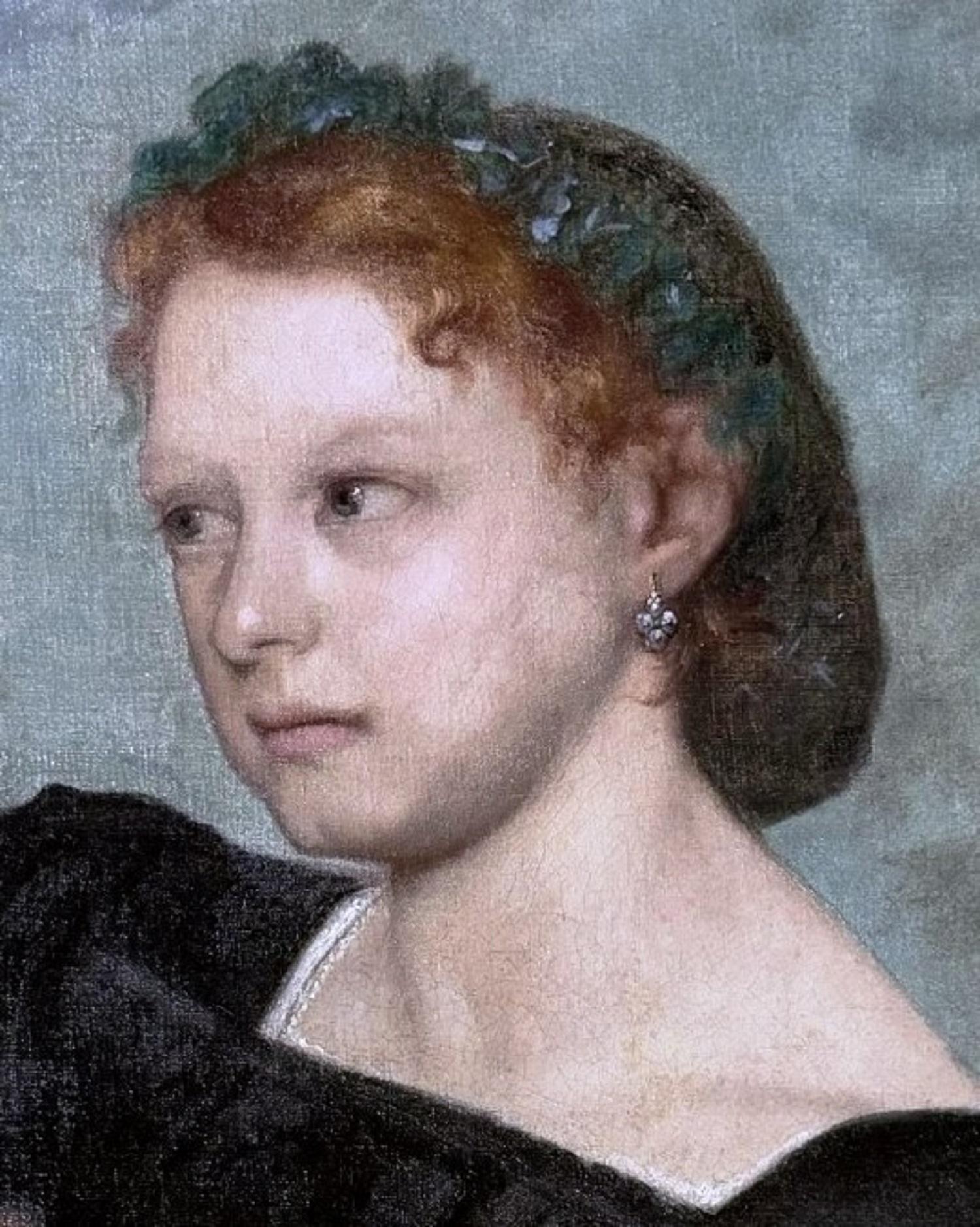 Pierre Auguste Renoir Ritratto di donna - Berthe Poret in vendita 5