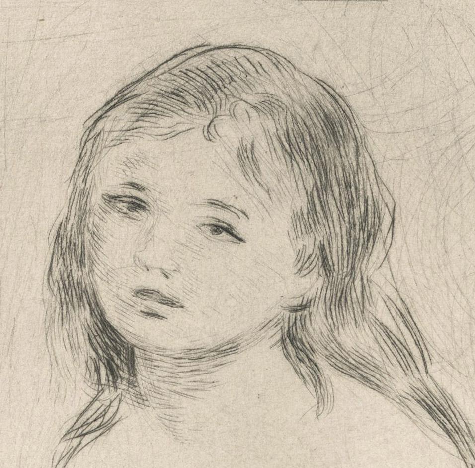Etude pour une baigneuse (Studie für eine Badende) – Print von Pierre Auguste Renoir