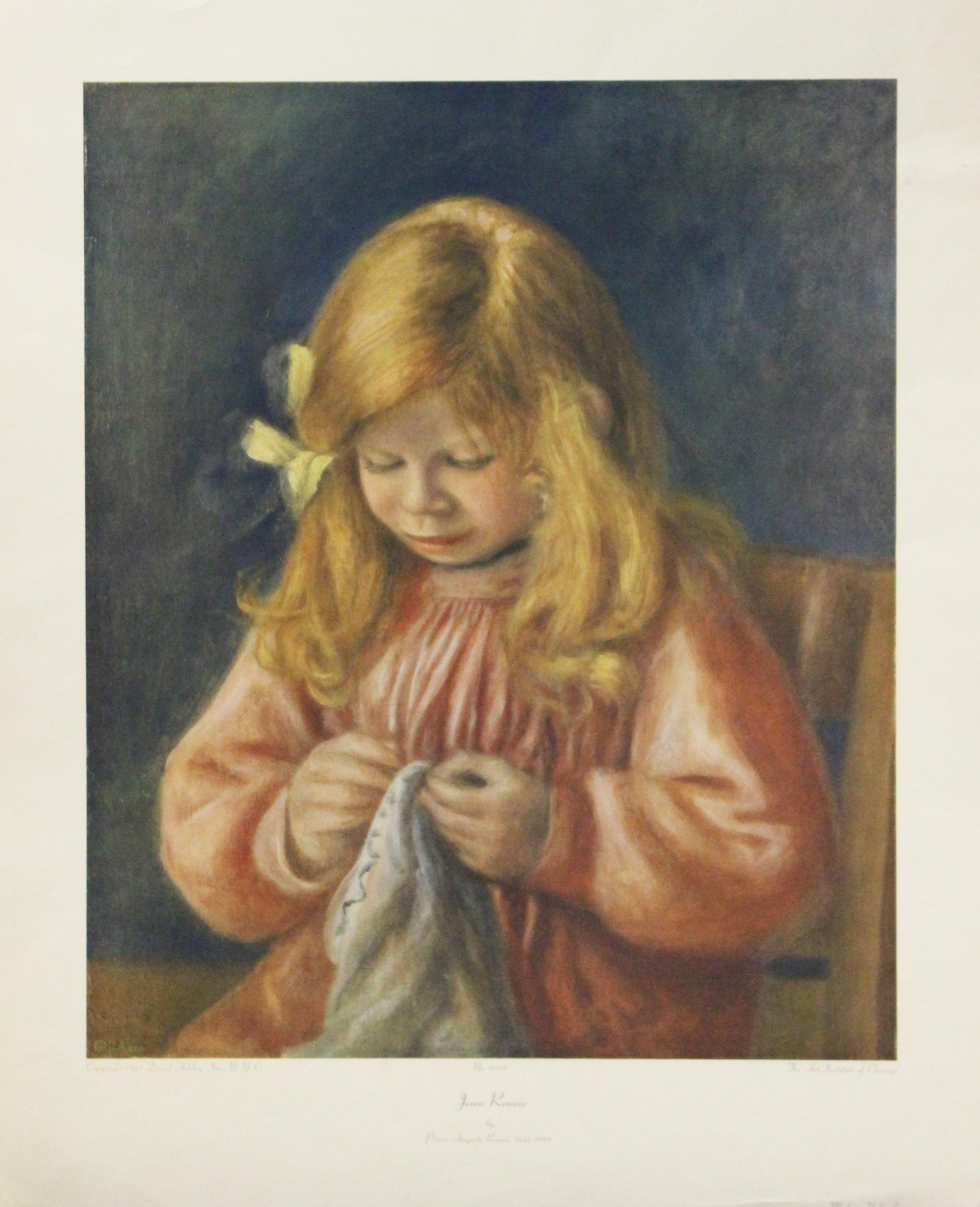 Jean Renoir-Poster. Copyright David Ashley, Inc. A.I.C.