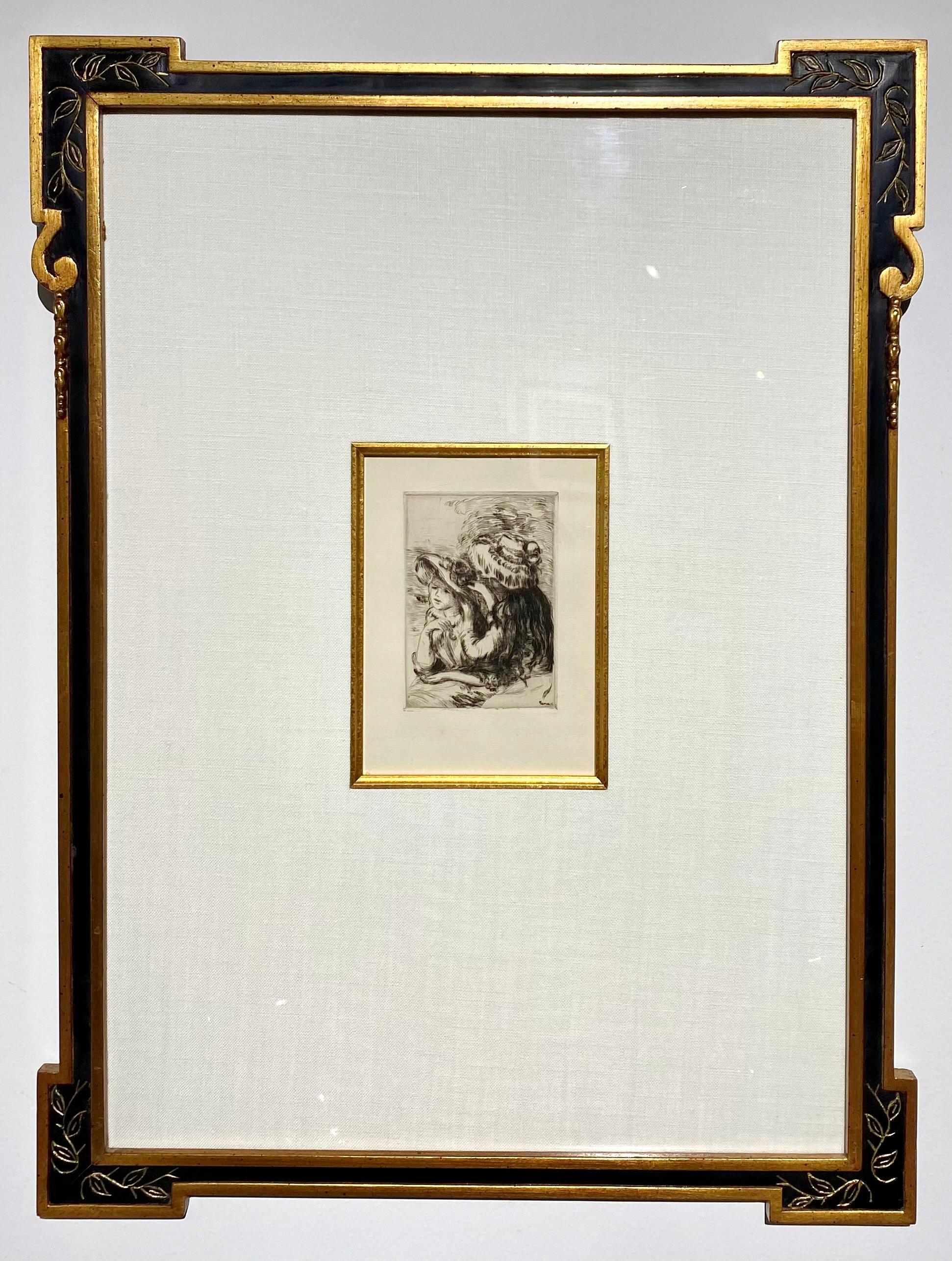 Le Chapeau Épinglé - Print by Pierre Auguste Renoir