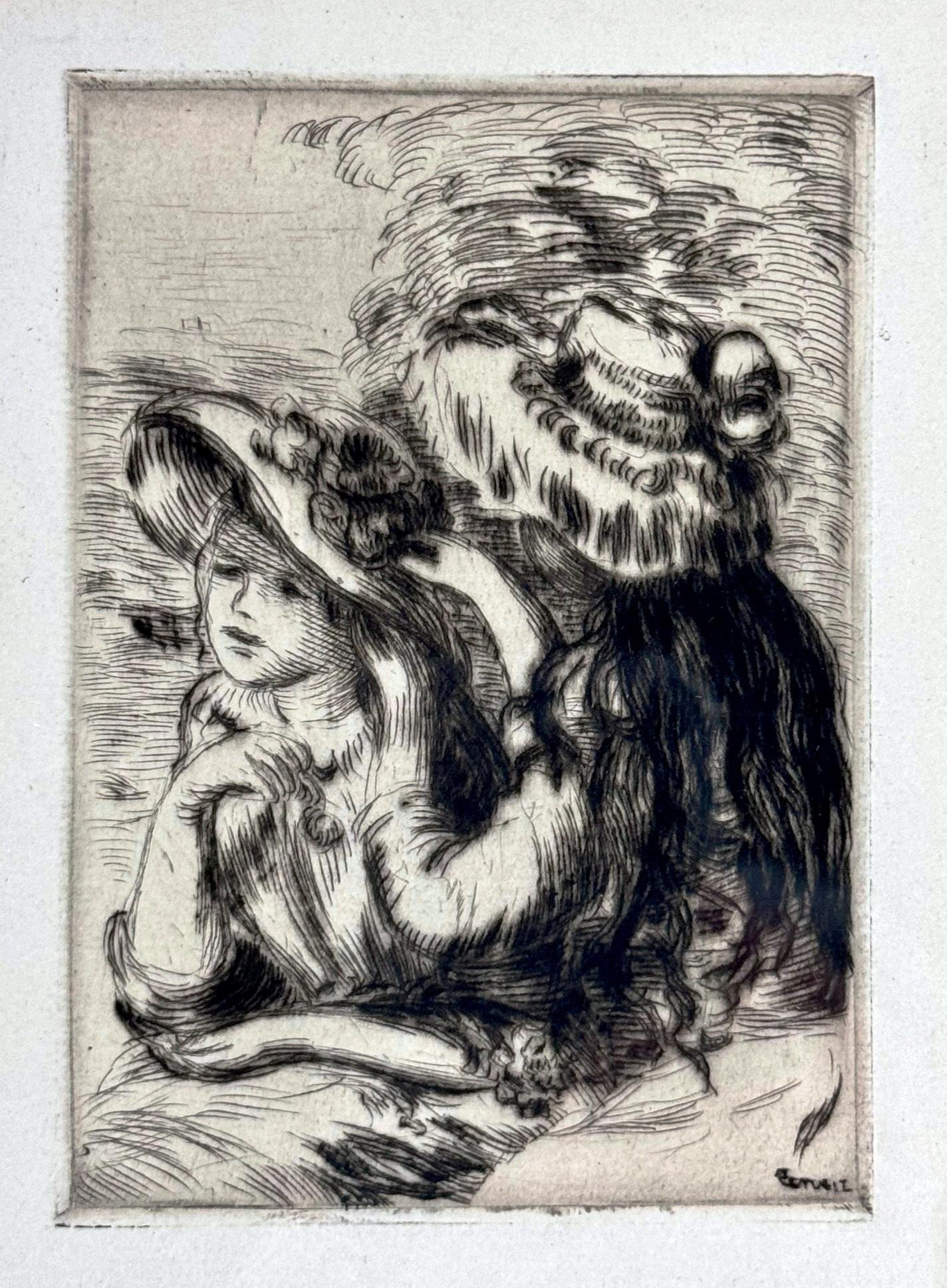 renoir etchings for sale