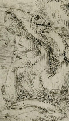 Le Chapeau Epingle ou La fille de Berthe Morisot et sa Cousine (1e planche)