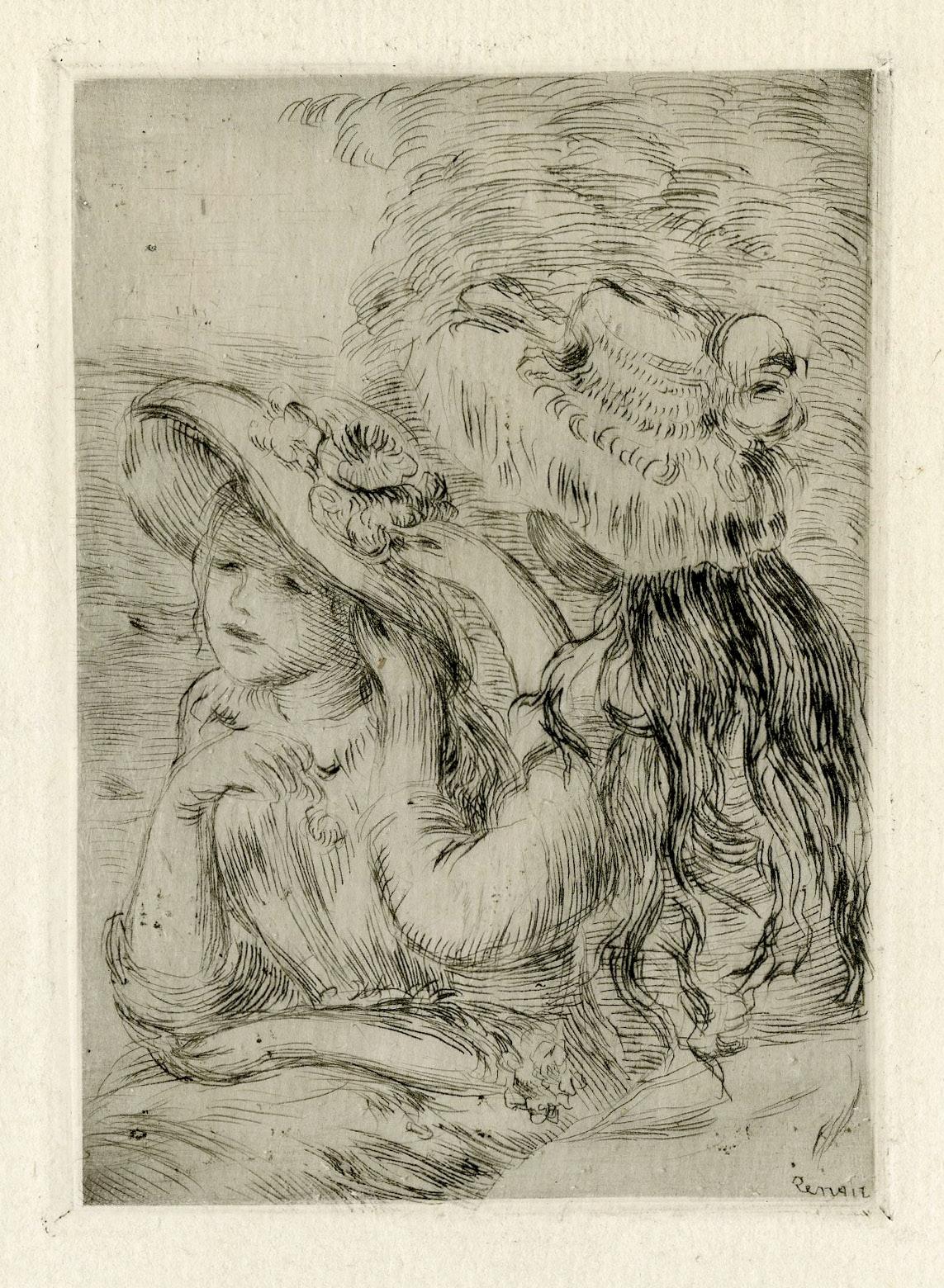 Le Chapeau Epingle or La fille de Berthe Morisot et sa Cousine (1e planche)