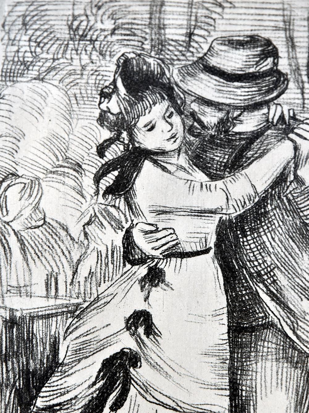 La Danse à la Campagne (Dance in the Country) - Impressionist Print by Pierre Auguste Renoir