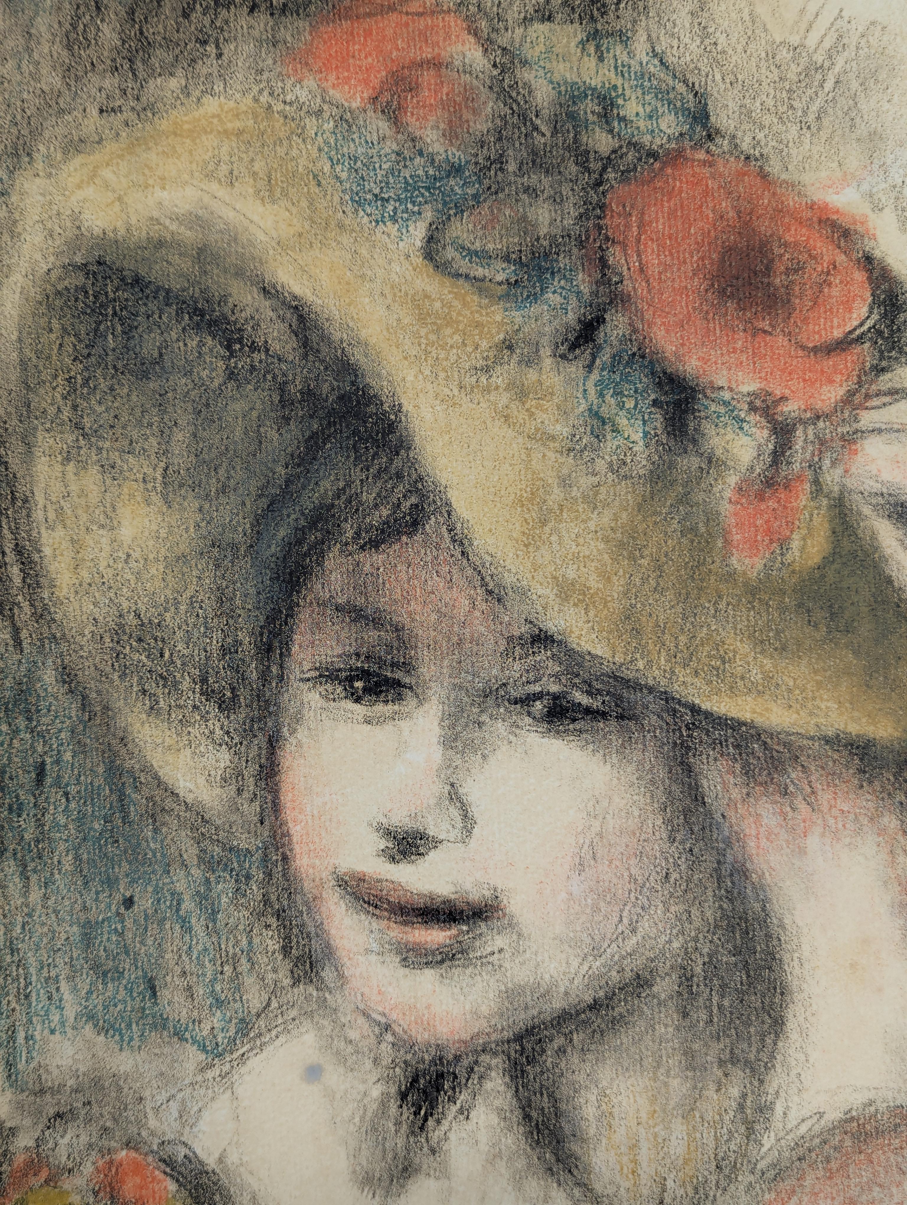 Pierre-Auguste Renoir - Le Chapeau Épinglé (2e planche). en venta 1
