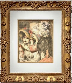 Pierre-Auguste Renoir - Le Chapeau Épinglé (2e planche).