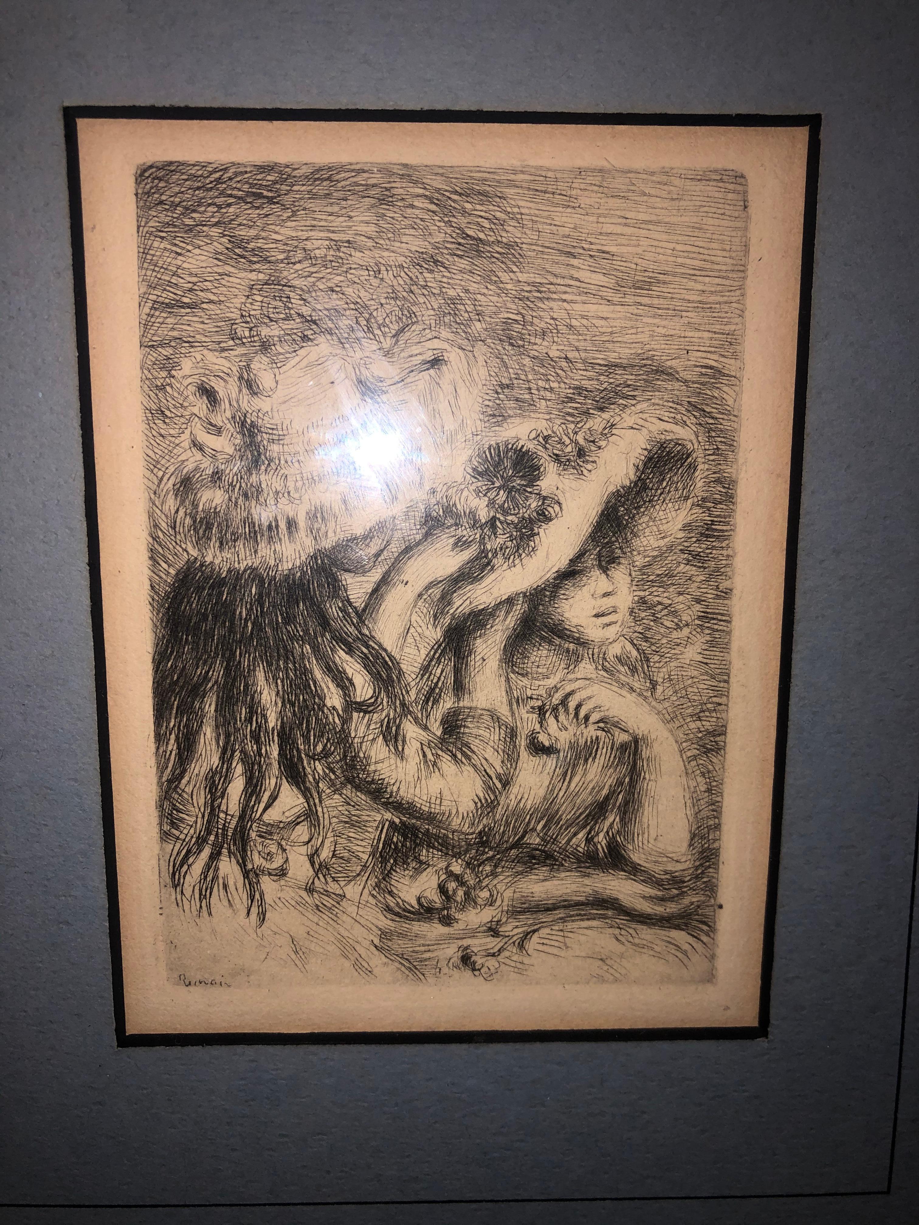 renoir etching value