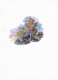 Renoir (after) - "L'arbre Roux" (The Red Tree) Lithograph on paper, 1887/1948