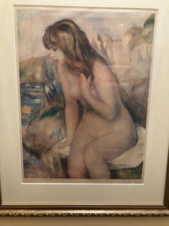 Renoir “ Bather Seated On a Rock”