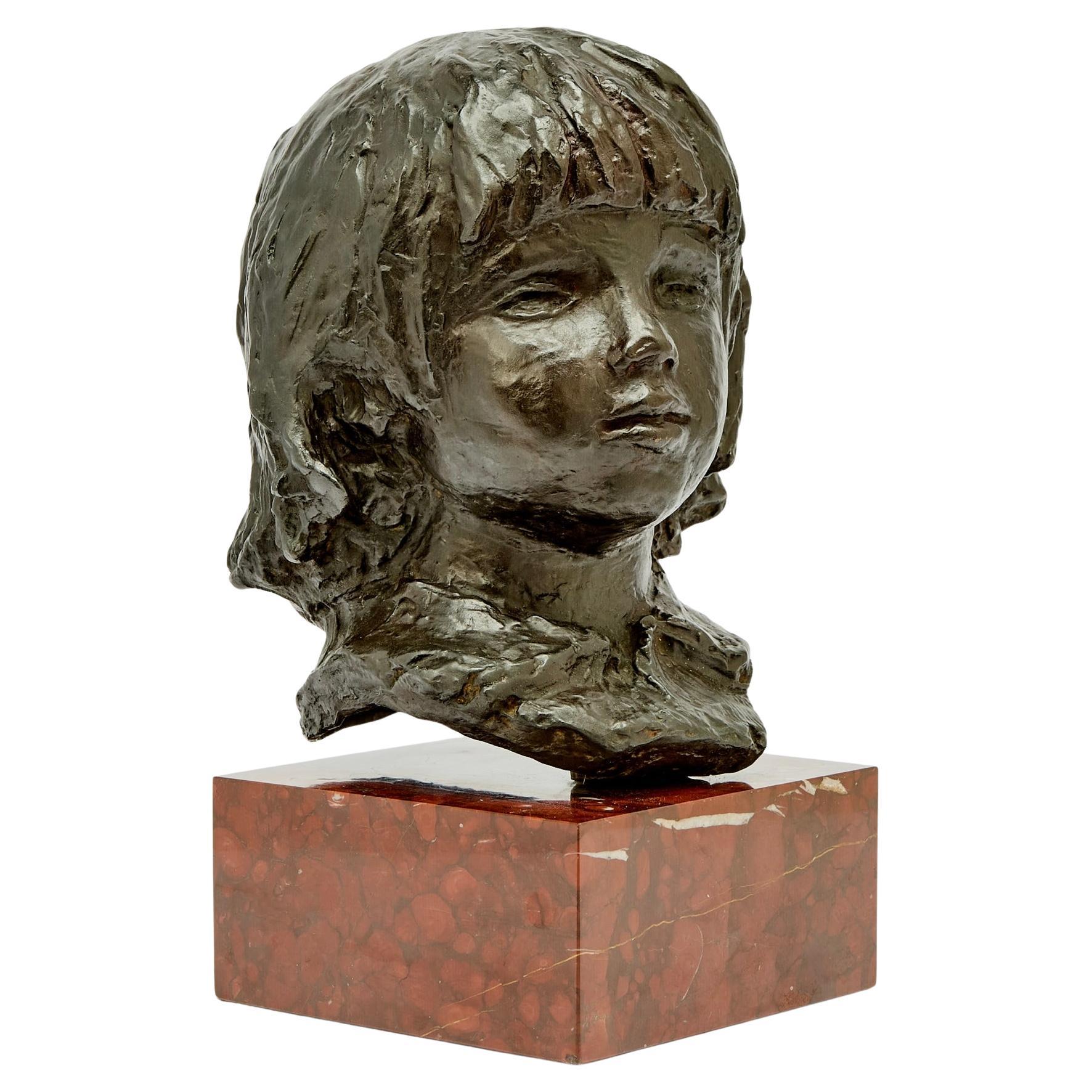 Pierre Auguste Renoir French, 1841-1919 Buste de Coco, 1907 For Sale