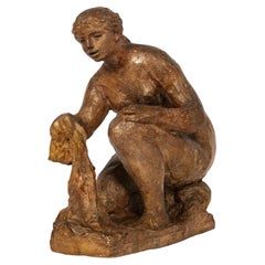 Pierre Auguste Renoir French, 1841-1919 La Petite Laveuse or L'Eau de la Petite